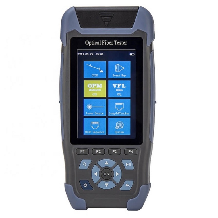Fiber optic equipment ftth wavelength 13101550nm dynamic Range 2422dB handheld mini otdr price - Image 2