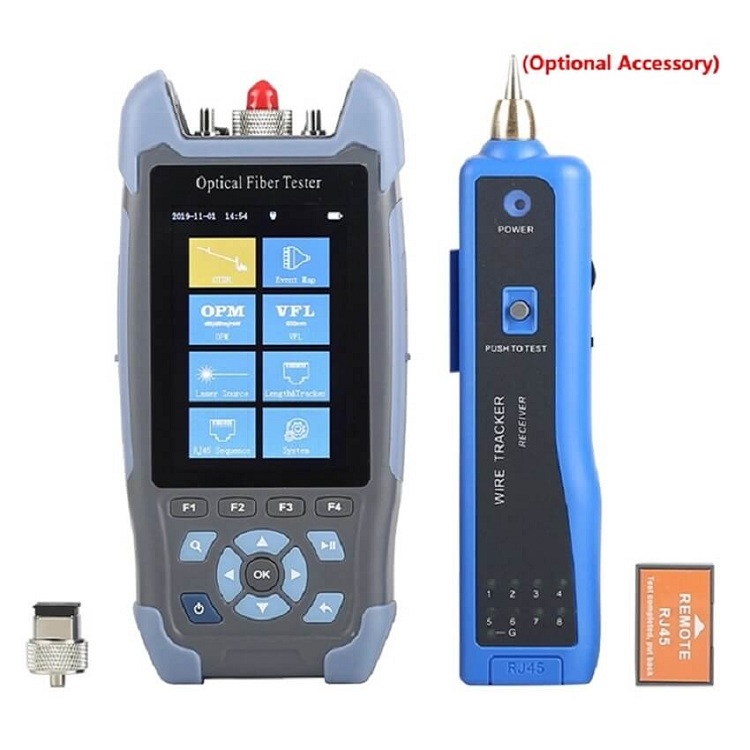 Fiber optic equipment ftth wavelength 13101550nm dynamic Range 2422dB handheld mini otdr price - Image 4